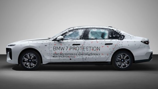 首相新座驾曝光! 防弹+放爆破能力的 BMW 7 Protection, 可抵御手榴弹爆破与7.62mm子弹射击, 4.4L V8双涡轮引擎