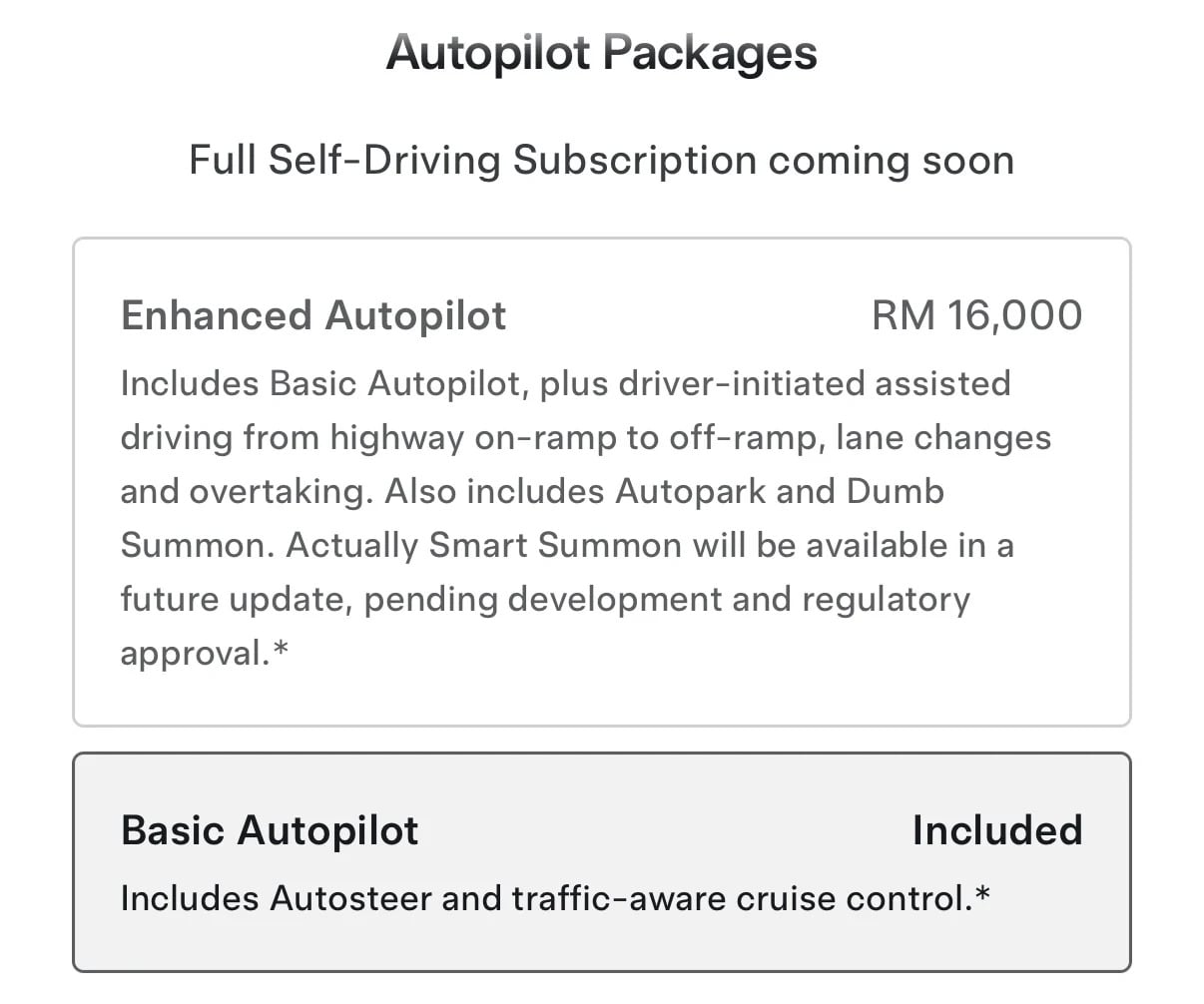 Tesla Malaysia 暂未受CBU电动车新政策影响!Model 3、Model Y 全系售价维持不变,FSD 买断退场将改为订阅制