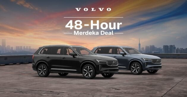 8月15至16日! 48-Hour Volvo Merdeka Deal 限时优惠, 以超值优惠方式入手崭新 Volvo, XC90 可享高达RM70,000回扣!
