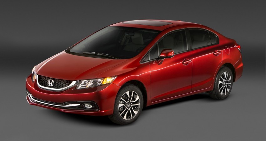 Honda Civic gets some changes for 2013 in the US 143658