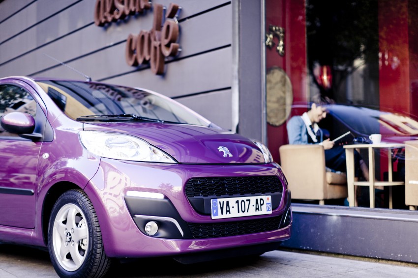 Peugeot 107 gets reworked for 2012 –  hatch gets new face, upgraded interior and enhanced equipment 82463