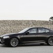 F10 BMW M5 showcased in Frozen Black matte paintjob