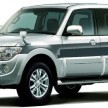 2012 Mitsubishi Pajero minor facelift in Japan/Europe