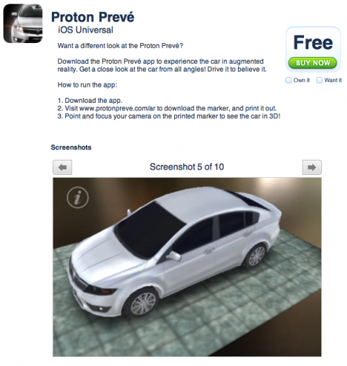 Proton Prevé app – more proof of the P3-21A’s name?