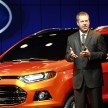 Ford EcoSport SUV debuts in Delhi Auto Expo – global offering to eventually enter around 100 markets