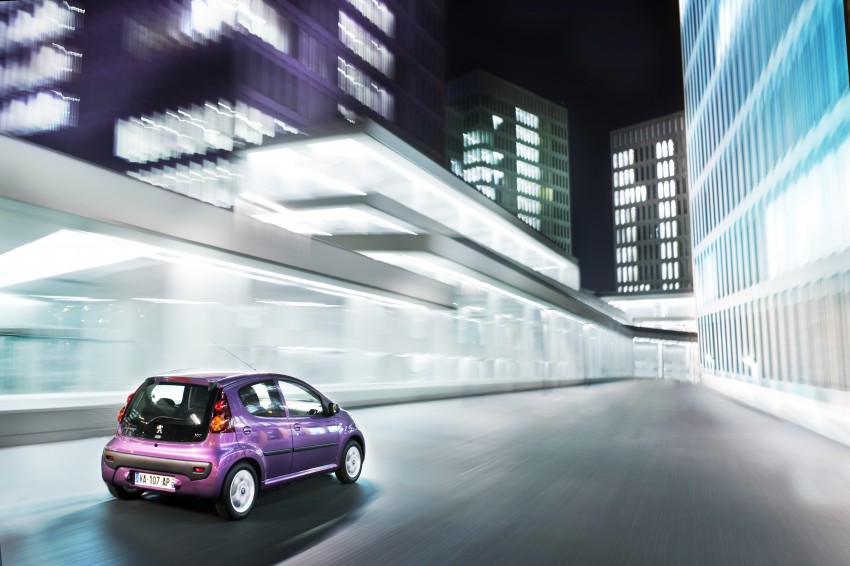 Peugeot 107 gets reworked for 2012 –  hatch gets new face, upgraded interior and enhanced equipment 82466