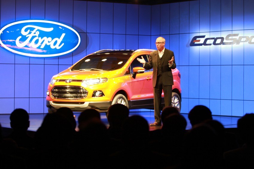 Ford EcoSport SUV debuts in Delhi Auto Expo – global offering to eventually enter around 100 markets 82173