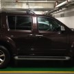 Nissan Pathfinder spotted in Gardens Mall parking lot