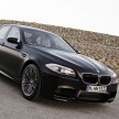 F10 BMW M5 showcased in Frozen Black matte paintjob