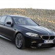 F10 BMW M5 showcased in Frozen Black matte paintjob