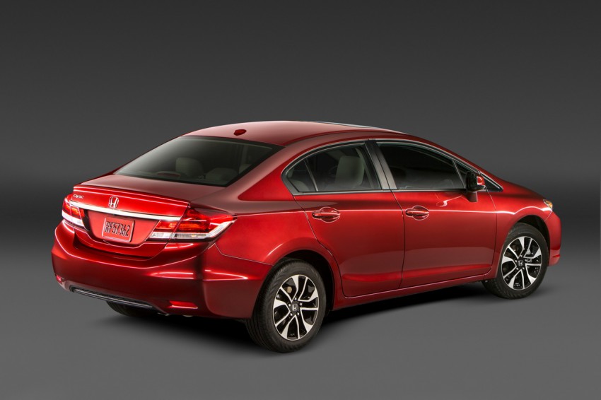 Honda Civic gets some changes for 2013 in the US 143660