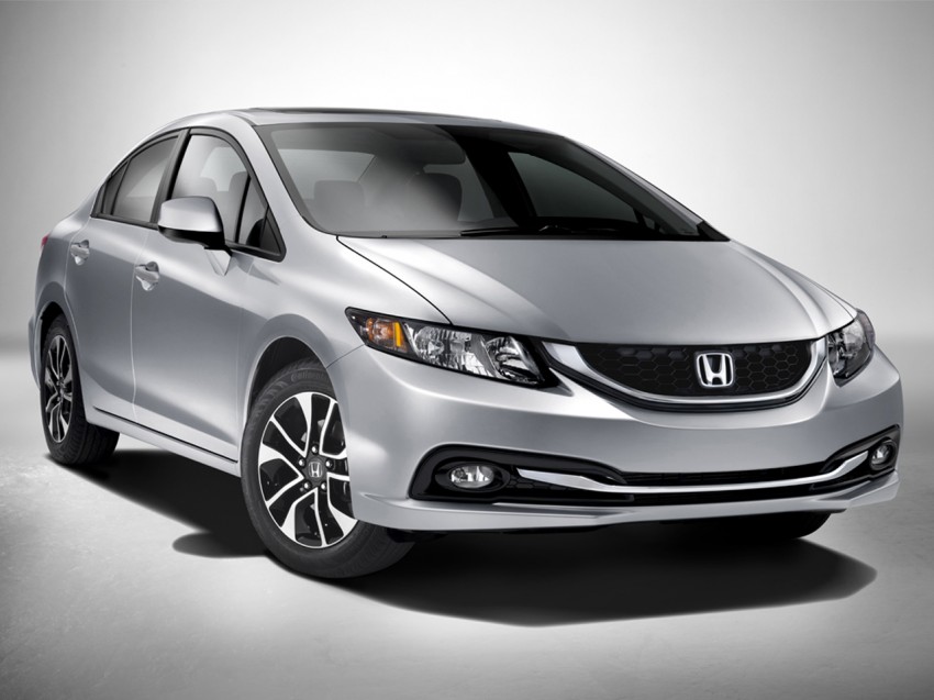 Honda Civic gets some changes for 2013 in the US 143659