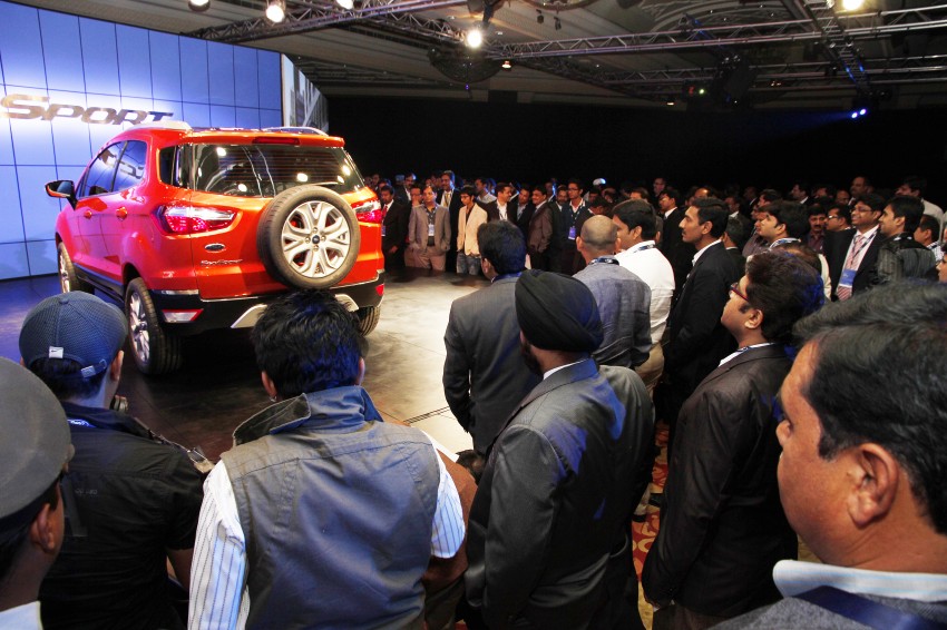 Ford EcoSport SUV debuts in Delhi Auto Expo – global offering to eventually enter around 100 markets 82179