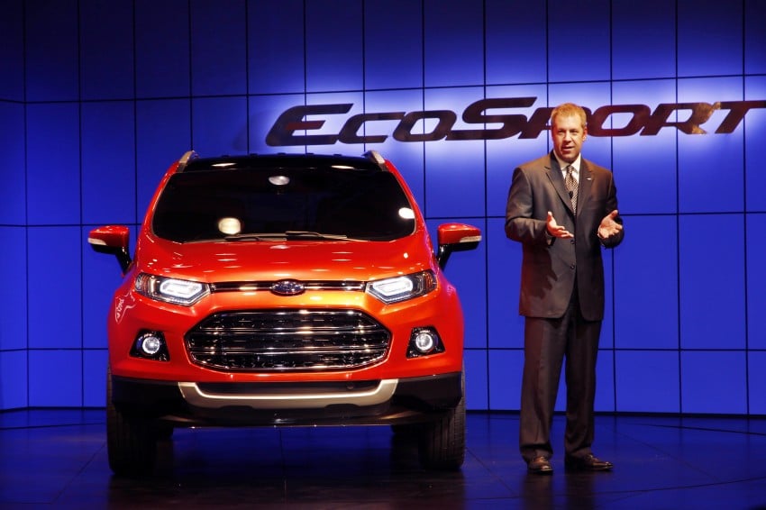 Ford EcoSport SUV debuts in Delhi Auto Expo – global offering to eventually enter around 100 markets 82182