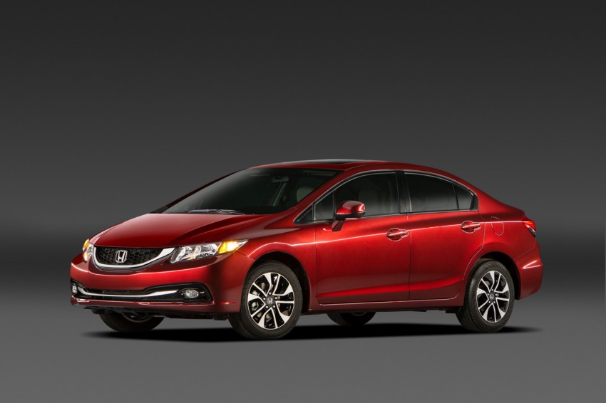 Honda Civic gets some changes for 2013 in the US 143662