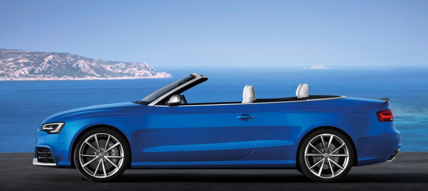 Audi RS 5 Cabriolet unveiled to the world via Internet 129672