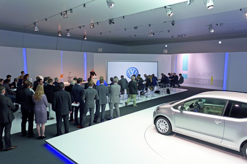 Volkswagen up! – production car debut at Frankfurt 2011 69850