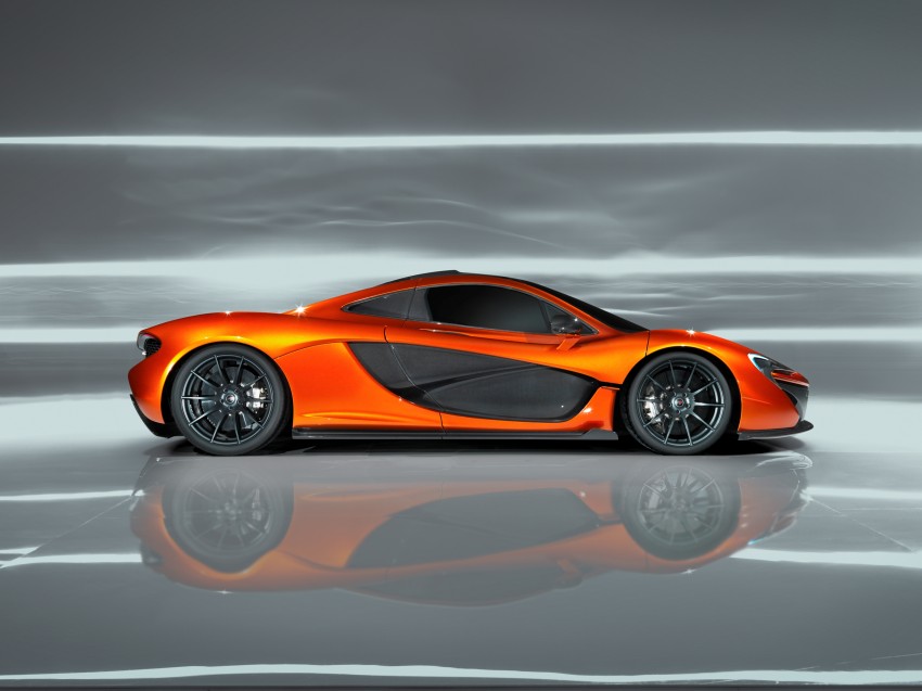 McLaren P1 shown in Paris: F1 successor gets 600 PS per tonne, 600 kg downforce, drag reduction system 133737