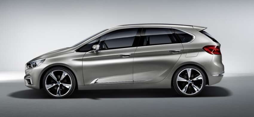 BMW Concept Active Tourer: Munich’s B-Class competitor is front wheel drive! 131396