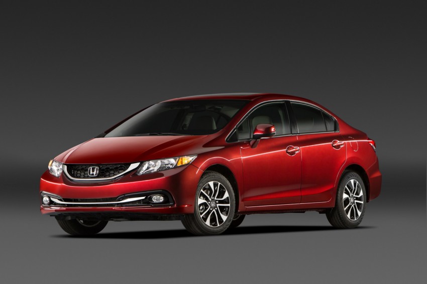 Honda Civic gets some changes for 2013 in the US 143665