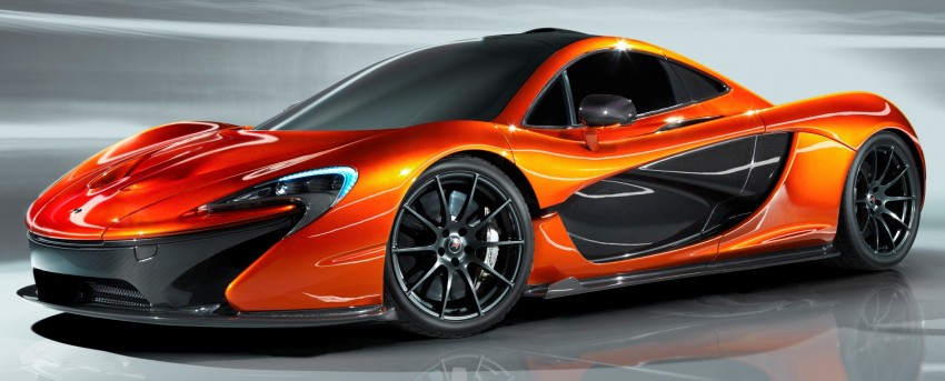 McLaren P1 shown in Paris: F1 successor gets 600 PS per tonne, 600 kg downforce, drag reduction system 133740