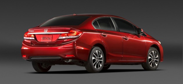 Honda Civic gets some changes for 2013 in the US