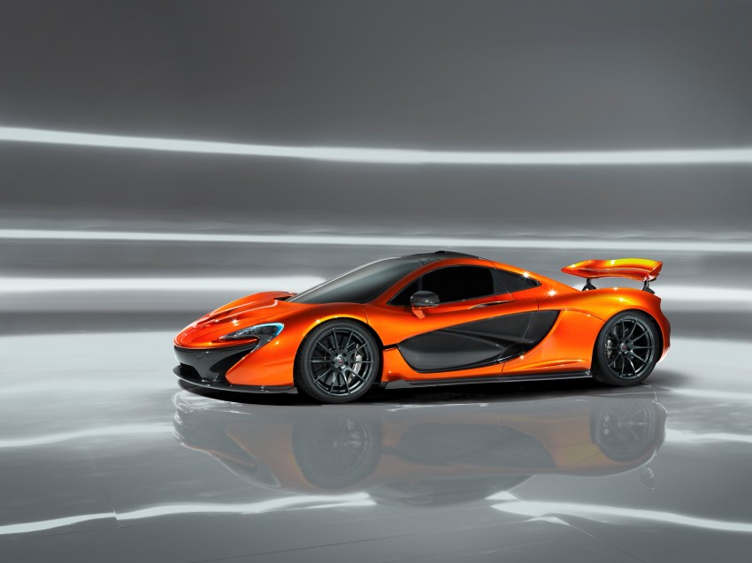 McLaren P1 shown in Paris: F1 successor gets 600 PS per tonne, 600 kg downforce, drag reduction system 133741