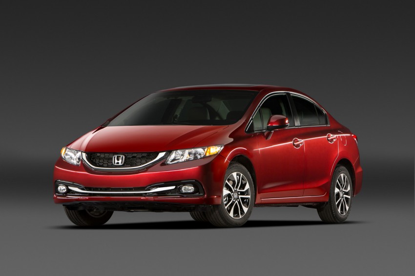 Honda Civic gets some changes for 2013 in the US 143667