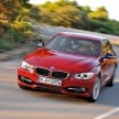 BMW F30 3 Series unveiled: four engines at launch, three equipment lines, market debut in Feb 2012