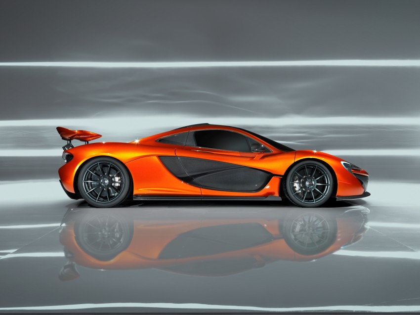 McLaren P1 shown in Paris: F1 successor gets 600 PS per tonne, 600 kg downforce, drag reduction system 133730
