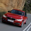 BMW F30 3 Series unveiled: four engines at launch, three equipment lines, market debut in Feb 2012