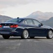 BMW F30 3 Series unveiled: four engines at launch, three equipment lines, market debut in Feb 2012