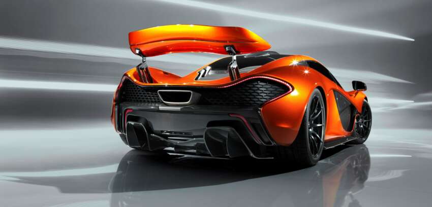 McLaren P1 shown in Paris: F1 successor gets 600 PS per tonne, 600 kg downforce, drag reduction system 133734
