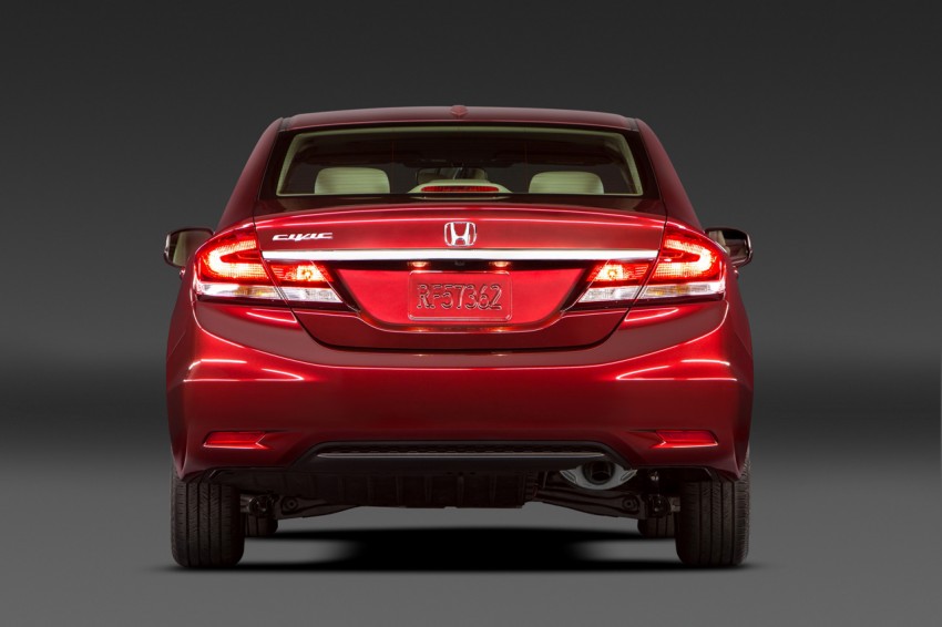 Honda Civic gets some changes for 2013 in the US 143670