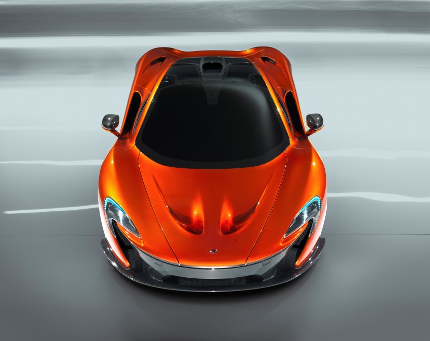 McLaren P1 shown in Paris: F1 successor gets 600 PS per tonne, 600 kg downforce, drag reduction system 133742