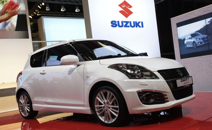 Frankfurt: 134 hp Suzuki Swift Sport makes public debut 69256