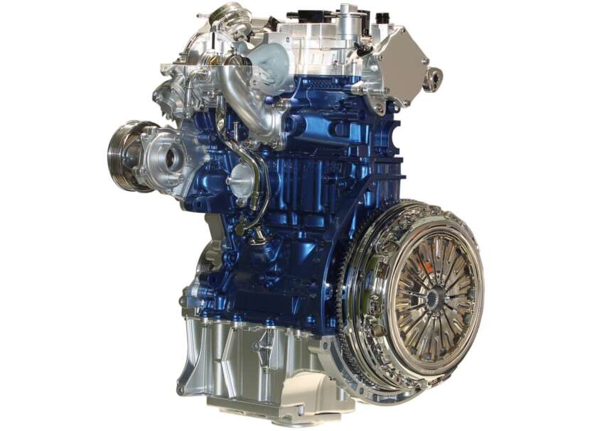 Ford 1.0 litre three-cylinder EcoBoost engine launched – two output versions; mill to make debut in Focus in 2012 76155