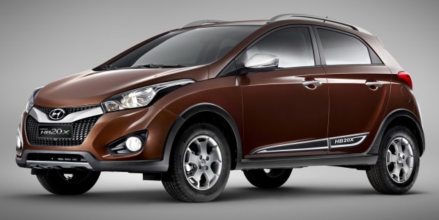 Hyundai HB20X crossover joins the Brazilian line-up