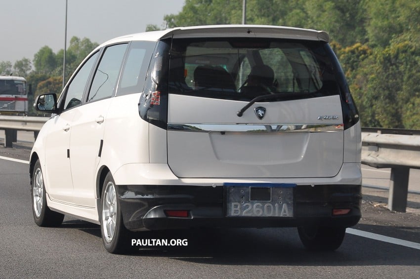 Proton P3-21A Persona R prototype teases its tail lamps 65605