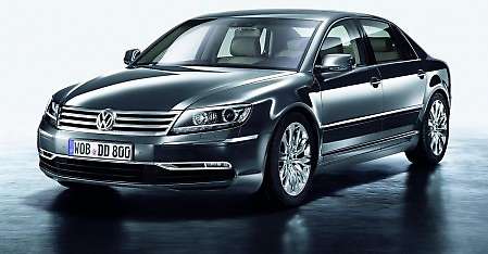 Volkswagen Phaeton facelift for Auto China 2010 exhibit