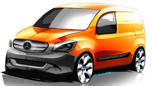 Mercedes-Benz Citan small city van to launch this year