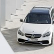W212 Mercedes-Benz E63 AMG facelift unveiled, now with more powerful 4MATIC S-model option