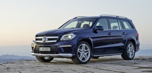 Mercedes-Benz GL-Class (X166) – two petrol and one diesel engines at launch