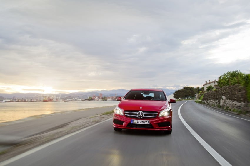 DRIVEN: W176 Mercedes-Benz A-Class – we sample the A200, A250 and A250 Sport in Slovenia 121761