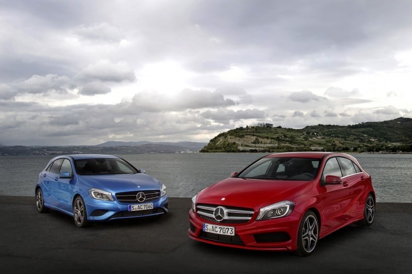 DRIVEN: W176 Mercedes-Benz A-Class – we sample the A200, A250 and A250 Sport in Slovenia 121771