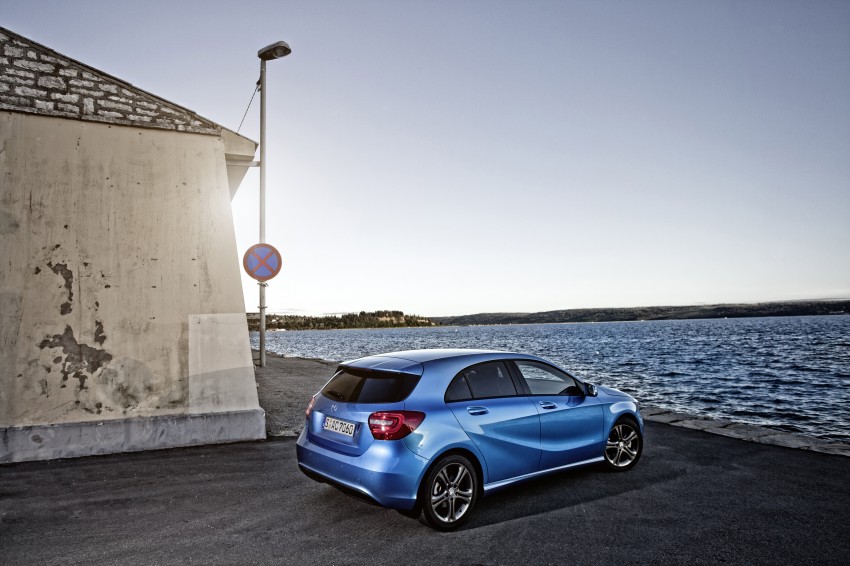 DRIVEN: W176 Mercedes-Benz A-Class – we sample the A200, A250 and A250 Sport in Slovenia 121776