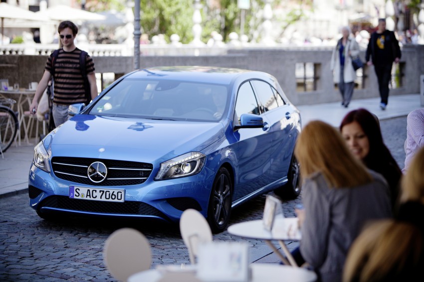 DRIVEN: W176 Mercedes-Benz A-Class – we sample the A200, A250 and A250 Sport in Slovenia 121790