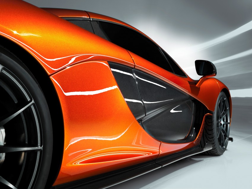 McLaren P1 shown in Paris: F1 successor gets 600 PS per tonne, 600 kg downforce, drag reduction system 133726
