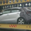SPIED: Kia Rio five-door hatchback on trailer