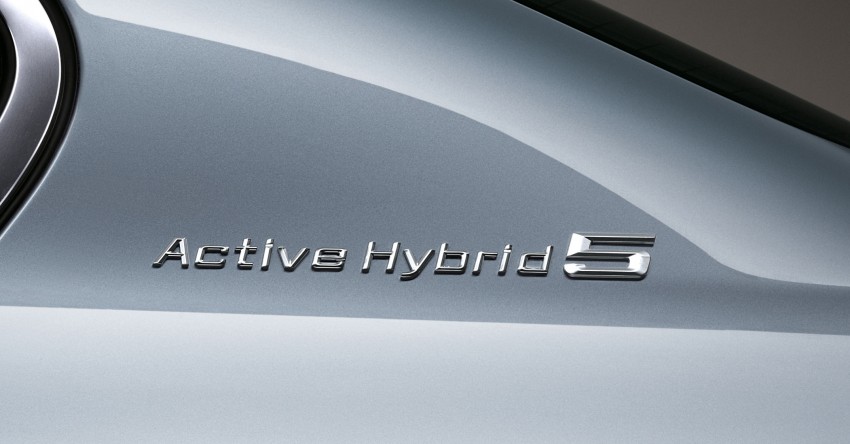 BMW ActiveHybrid 5: inline-6 turbo with an electric motor 71191